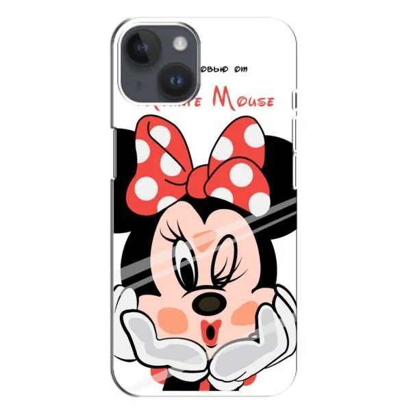 Чохол з принтом «Маус Мінні» для iPhone 14 Plus