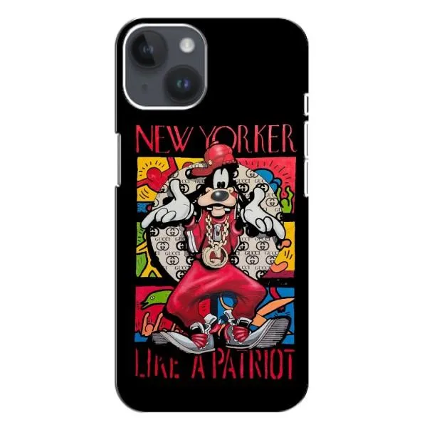 Чохол з принтом «Мультяшний Волк» для iPhone 14 Plus