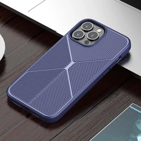 Чохол TPU BlackWood для Apple iPhone 14 Pro Max (6.7") — Синій — фото 2