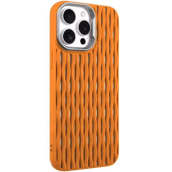 Чехол TPU Ribbio для Apple iPhone 14 Pro Max (6.7") — Оранжевый — фото 1