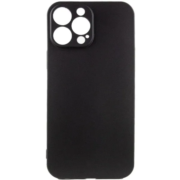 Чехол TPU Epik Black Full Camera для Apple iPhone 14 Pro Max (6.7") — Черный — фото 1