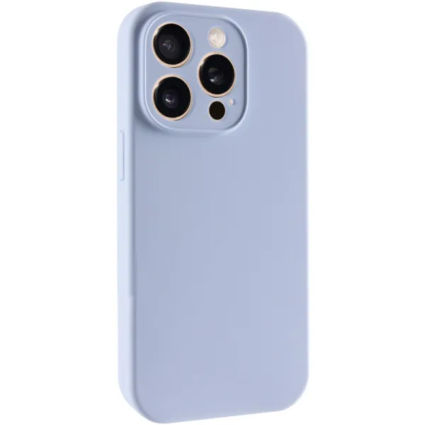Чехол Silk Full Camera Protective (AA) NO LOGO для Apple iPhone 14 Pro Max (6.7") — Голубой — фото 1