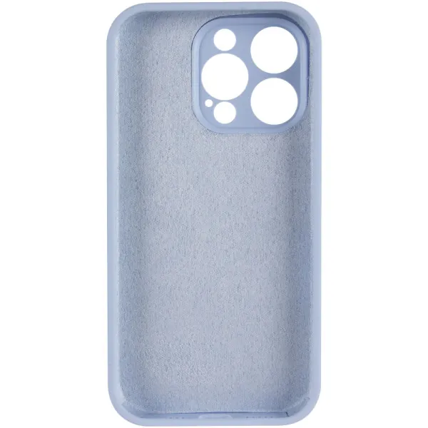 Чехол Silk Full Camera Protective (AA) NO LOGO для Apple iPhone 14 Pro Max (6.7") — Голубой — фото 3