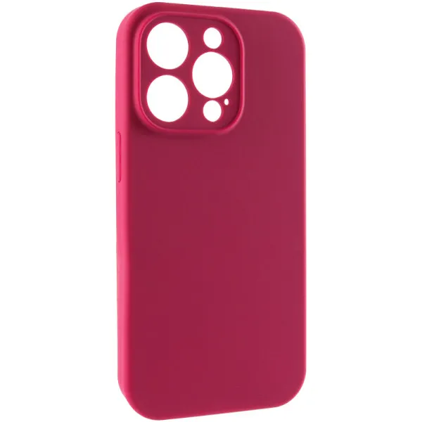 Чехол Silk Full Camera Protective (AA) NO LOGO для Apple iPhone 14 Pro Max (6.7") — Красный — фото 5