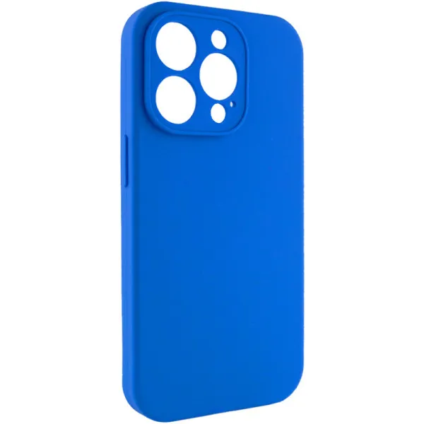 Чехол Silk Full Camera Protective (AA) NO LOGO для Apple iPhone 14 Pro Max (6.7") — Синий — фото 2