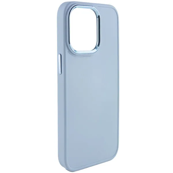 TPU чохол Bonbon Metal Style для Apple iPhone 14 Pro Max (6.7") — Блакитний — фото 1 TPU чохол Bonbon Metal Style для Apple iPhone 14 Pro Max (6.7") — Блакитний — фото 1
