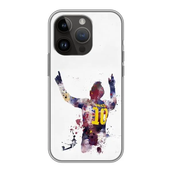 Чохол з принтом «Messi Barca» для iPhone 14 Pro Max