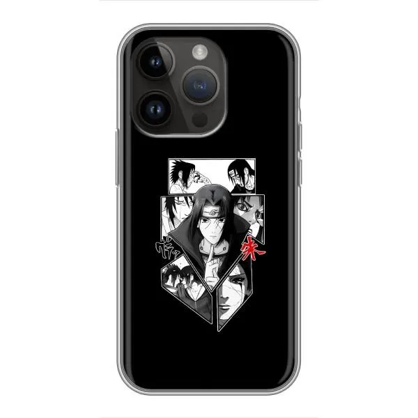 Чехол с принтом «коллаж Итачи» для iPhone 14 Pro Max