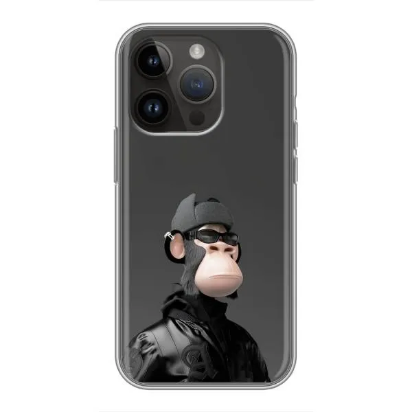 Чехол с принтом «стильная обезьяна NFT» для iPhone 14 Pro Max
