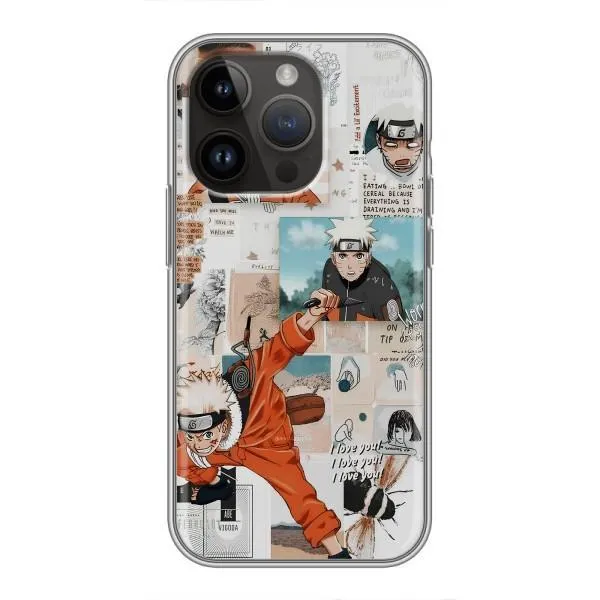 Чехол с принтом «Наруто Комиксы» для iPhone 14 Pro Max