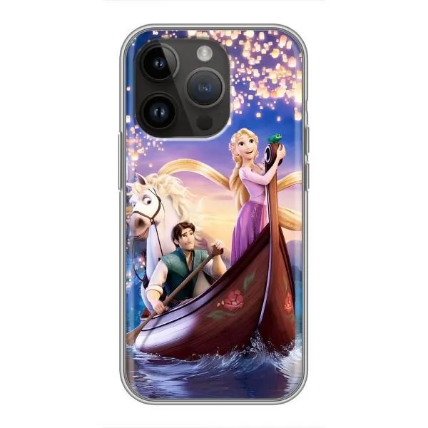 Чехол с принтом «Рапунцель и Флин» для iPhone 14 Pro Max