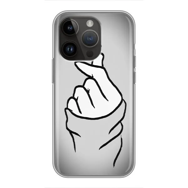Чохол з принтом «Значок Love» для iPhone 14 Pro Max