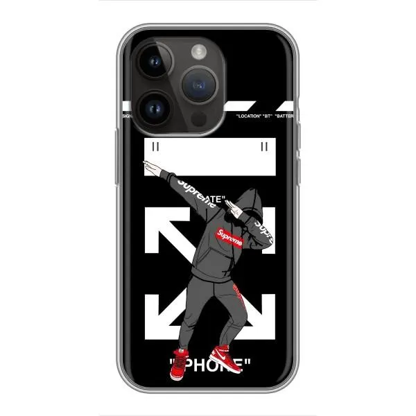 Чехол с принтом «Суприм» для iPhone 14 Pro Max