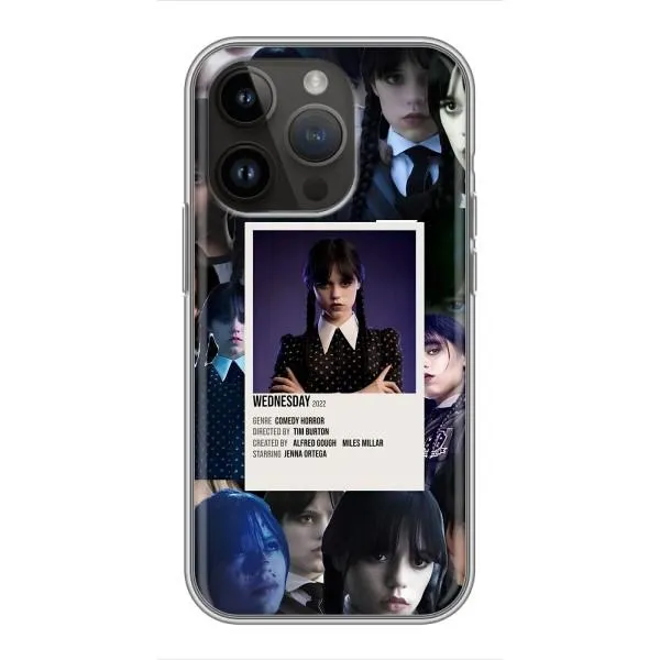 Чохол з принтом «колаж Венздей» для iPhone 14 Pro Max