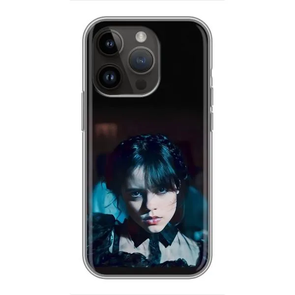 Чохол з принтом «погляд Венздей» для iPhone 14 Pro Max