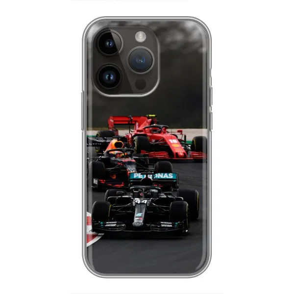 Чохол з принтом «Гонка Формула 1» для iPhone 14 Pro Max