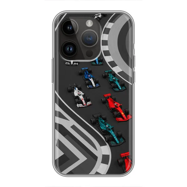 Чохол з принтом «Траса Ф1» для iPhone 14 Pro Max
