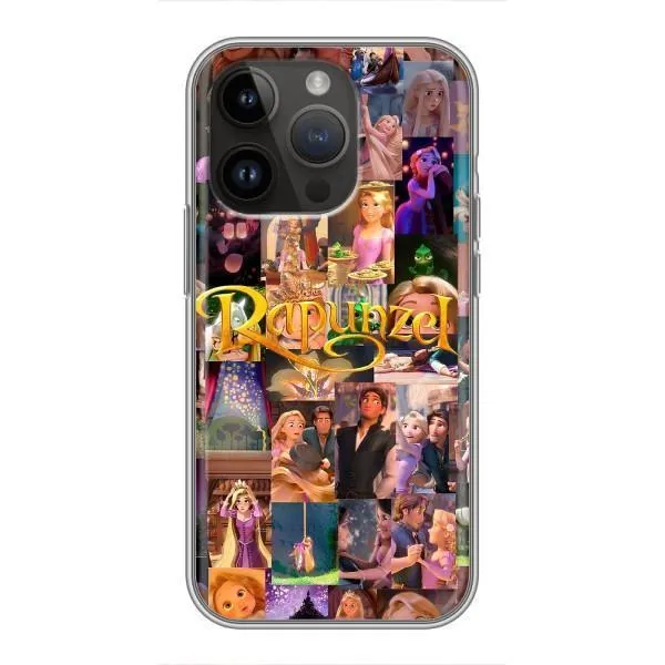 Чохол з принтом «Колаж Рапунцель» для iPhone 14 Pro Max