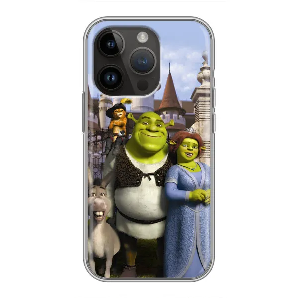 Чохол з принтом «Казкові герої Шрека» для iPhone 14 Pro Max