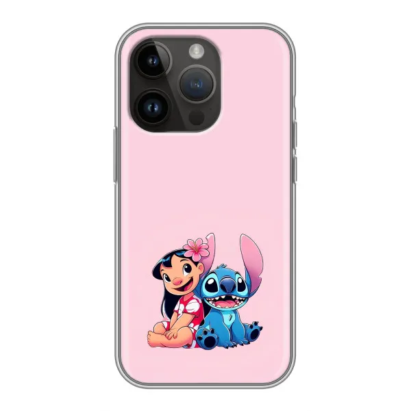 Чохол з принтом «Ліло і Стіч» для iPhone 14 Pro Max
