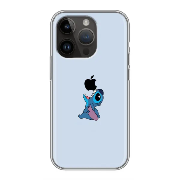 Чохол з принтом «Stitch apple» для iPhone 14 Pro Max
