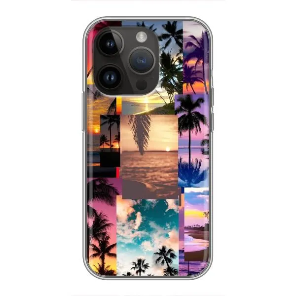 Чехол с принтом «Летний отпуск» для iPhone 14 Pro Max