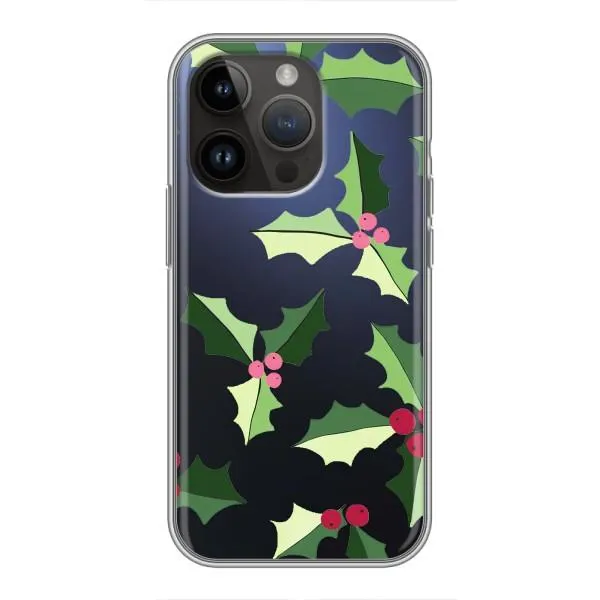 Чохол з принтом «Різдвяний фон» для iPhone 14 Pro Max
