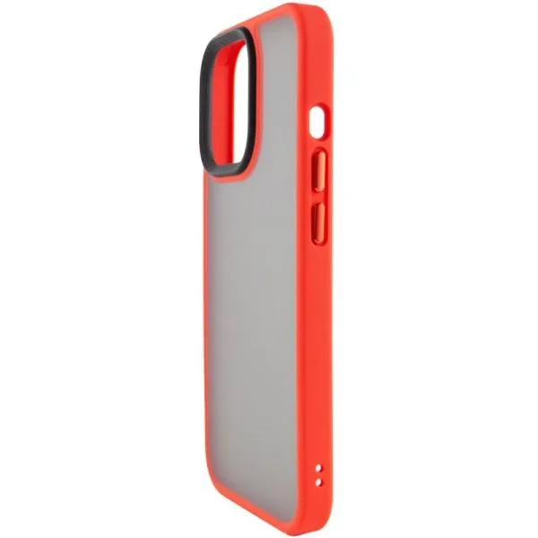 TPU+PC чохол Metal Buttons для Apple iPhone 14 Pro (6.1") — Червоний — фото 2 TPU+PC чохол Metal Buttons для Apple iPhone 14 Pro (6.1") — Червоний — фото 2