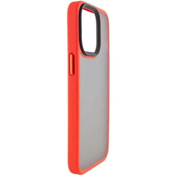 TPU+PC чохол Metal Buttons для Apple iPhone 14 Pro (6.1") — Червоний — фото 3 TPU+PC чохол Metal Buttons для Apple iPhone 14 Pro (6.1") — Червоний — фото 3