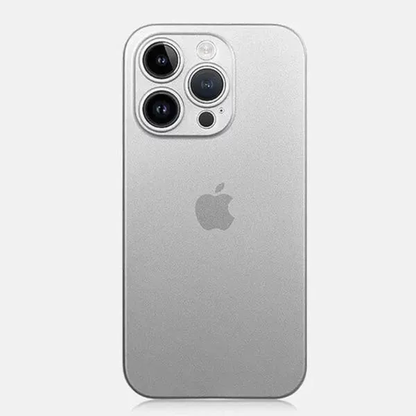 AG GLASS case для Apple iPhone 14 Pro — Серебристый — фото 1