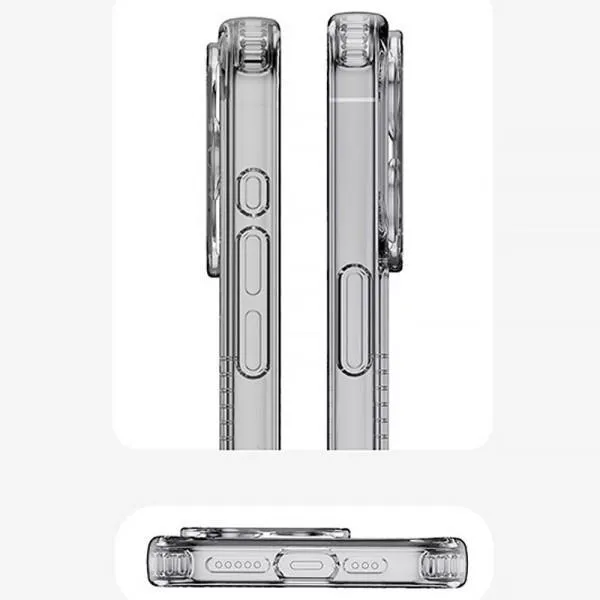 Чохол TPU+PC Multi-Color для Apple iPhone 14 Pro (6.1") — Чорний — фото 2