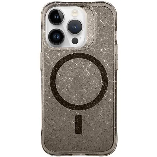Чохол TPU Radiance with Magnetic Fit для Apple iPhone 14 Pro (6.1") — Чорний — фото 1