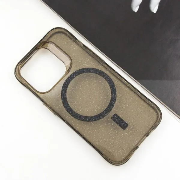 Чохол TPU Radiance with Magnetic Fit для Apple iPhone 14 Pro (6.1") — Чорний — фото 2
