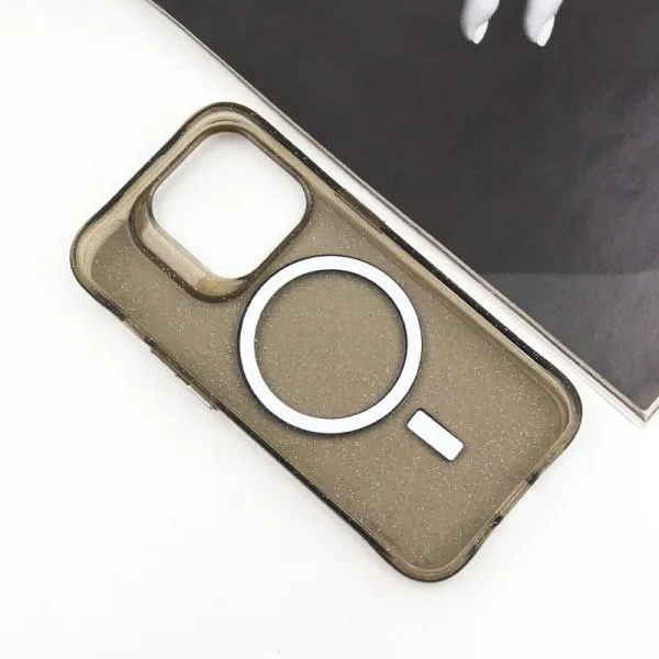 Чохол TPU Radiance with Magnetic Fit для Apple iPhone 14 Pro (6.1") — Чорний — фото 4