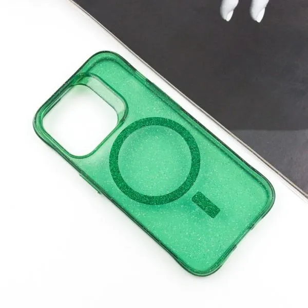 Чохол TPU Radiance with Magnetic Fit для Apple iPhone 14 Pro (6.1") — Зелений — фото 2