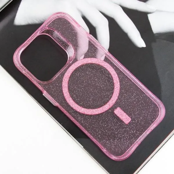 Чохол TPU Radiance with Magnetic Fit для Apple iPhone 14 Pro (6.1") — Рожевий — фото 2