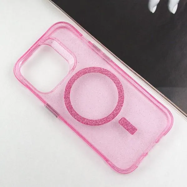 Чохол TPU Radiance with Magnetic Fit для Apple iPhone 14 Pro (6.1") — Рожевий — фото 4