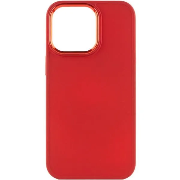 TPU чохол Bonbon Metal Style для Apple iPhone 14 Pro (6.1") — Червоний — фото 2 TPU чохол Bonbon Metal Style для Apple iPhone 14 Pro (6.1") — Червоний — фото 2