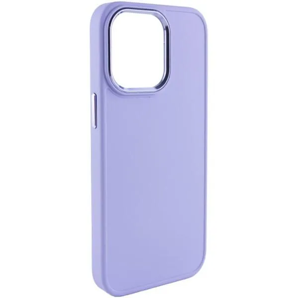 TPU чехол Bonbon Metal Style для Apple iPhone 14 Pro (6.1") — Сиреневый — фото 1