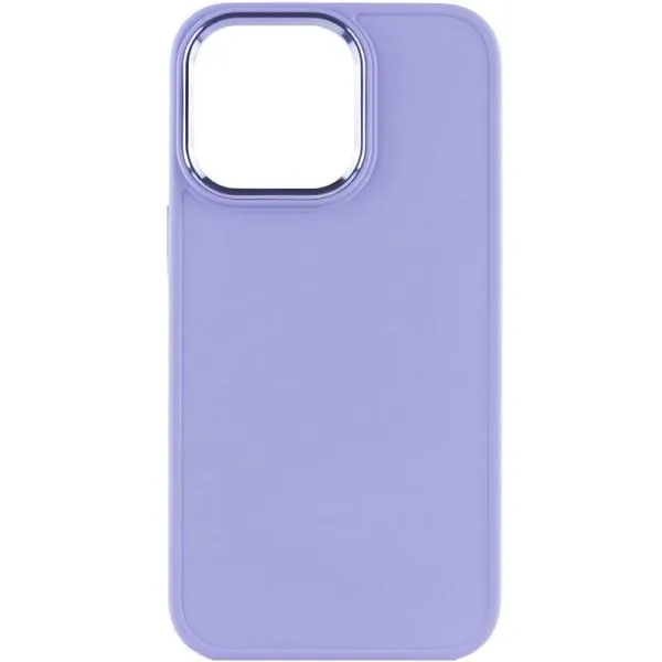 TPU чехол Bonbon Metal Style для Apple iPhone 14 Pro (6.1") — Сиреневый — фото 2