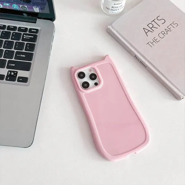 Чохол TPU GETMAN Cat with straps для Apple iPhone 14 Pro (6.1") — Рожевий — фото 4 Чохол TPU GETMAN Cat with straps для Apple iPhone 14 Pro (6.1") — Рожевий — фото 4