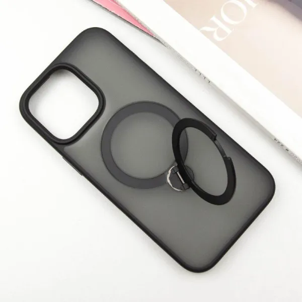 Чохол Ummi Colorful with Magnetic Fit HQ Ring для Apple iPhone 14 Pro (6.1") — Чорний — фото 3 Чохол Ummi Colorful with Magnetic Fit HQ Ring для Apple iPhone 14 Pro (6.1") — Чорний — фото 3