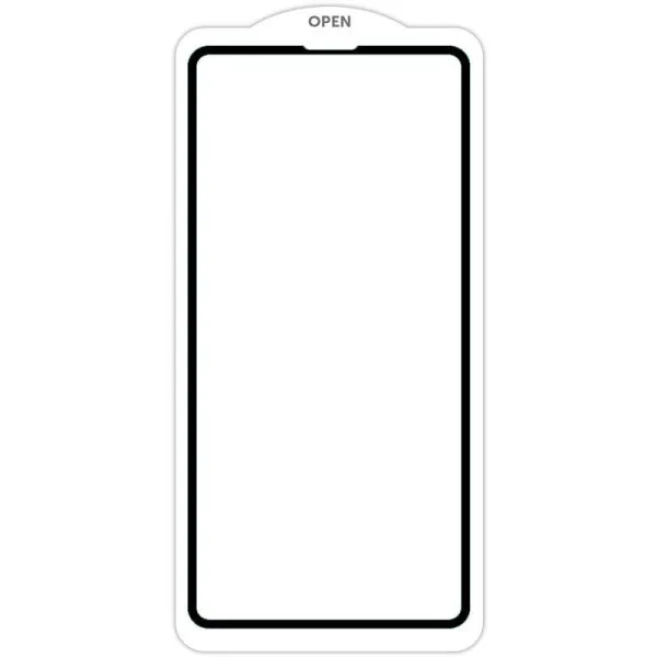 Защитное стекло SKLO 5D (тех.пак) для Apple iPhone 14 Pro (6.1") — Черный