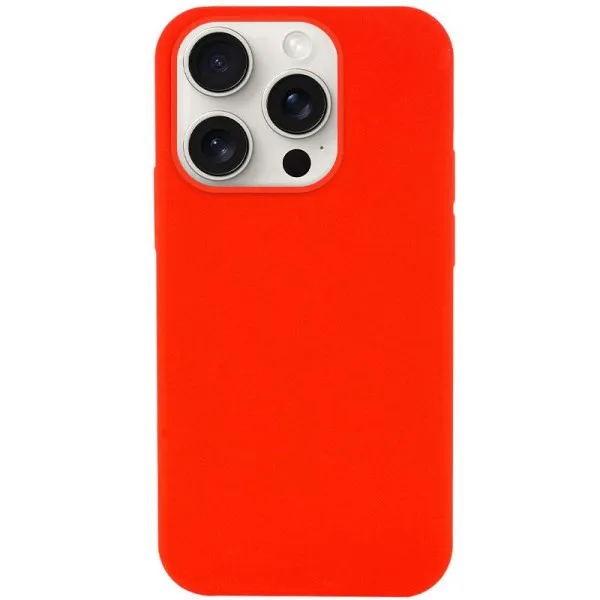 Чохол Silk (AA) NO LOGO with Magnetic Fit для Apple iPhone 14 Pro (6.1") — Червоний