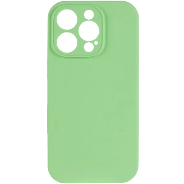 Чохол Silk Full Camera Protective (AA) NO LOGO для Apple iPhone 14 Pro (6.1") — М'ятний — фото 2 Чохол Silk Full Camera Protective (AA) NO LOGO для Apple iPhone 14 Pro (6.1") — М'ятний — фото 2