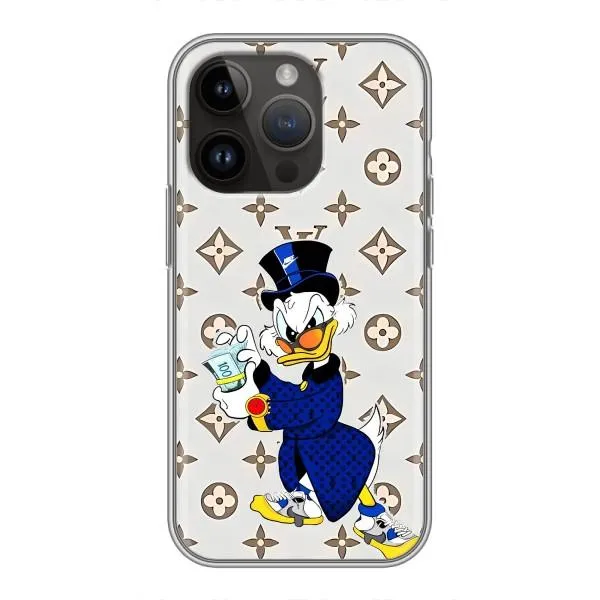 Чехол с принтом «Макдак на стиле» для iPhone 14 Pro