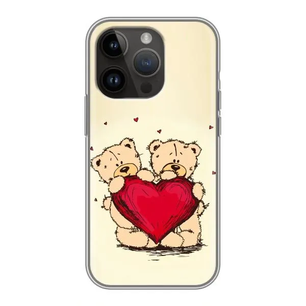 Чехол с принтом «Медвежонки» для iPhone 14 Pro Чехол с принтом «Медвежонки» для iPhone 14 Pro