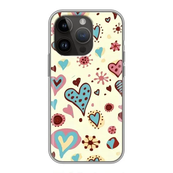 Чехол с принтом «Сердечки» для iPhone 14 Pro Чехол с принтом «Сердечки» для iPhone 14 Pro