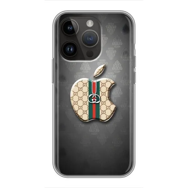 Чехол с принтом «Apple gucci» для iPhone 14 Pro Чехол с принтом «Apple gucci» для iPhone 14 Pro