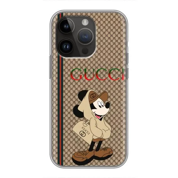 Чехол с принтом «Mickey GUCCI» для iPhone 14 Pro Чехол с принтом «Mickey GUCCI» для iPhone 14 Pro